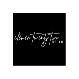 Eleven Twenty Two brand logo for eleventwentytwothelabel.com