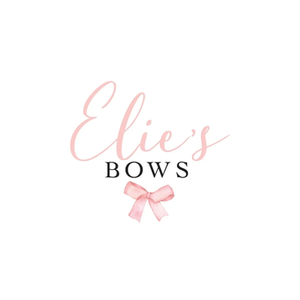 Elie's Bows brand logo for eliesbows.com