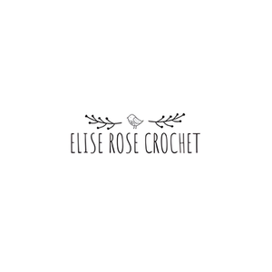 Elise Rose Crochet brand logo for eliserosecrochet.com