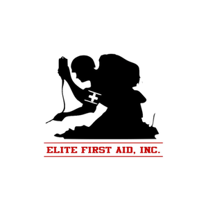 Elite First Aid brand logo for elitefirstaidinc.com