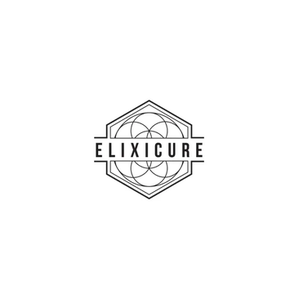 Elixicure brand logo for elixicure.com
