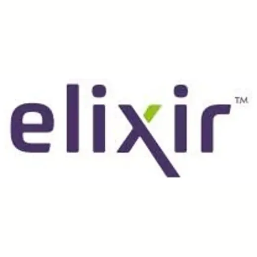Elixir EHR brand logo for elixirehr.com