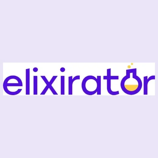 Elixirator brand logo for elixirator.com
