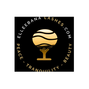 Elleebana Lashes brand logo for elleebanalashes.com