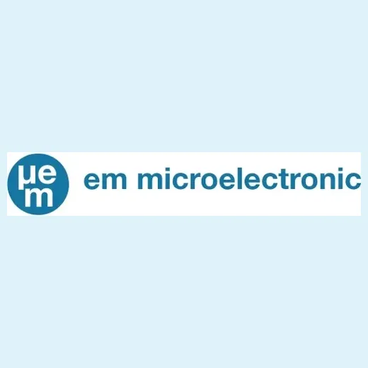 EM Microelectronic brand logo for emmicroelectronic.com