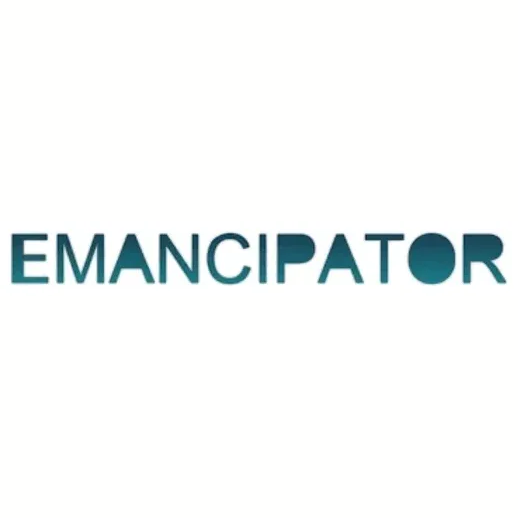 Emancipator brand logo for emancipatormusic.com