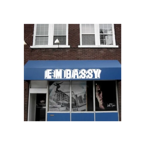 Embassy Boardshop brand logo for embassyboardshop.com
