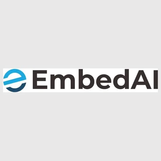EmbedAI brand logo for embedai.thesamur.ai