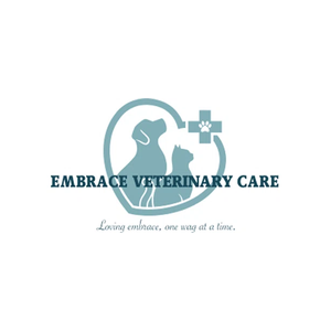 Embrace Veterinary Care brand logo for embracevetcare.com