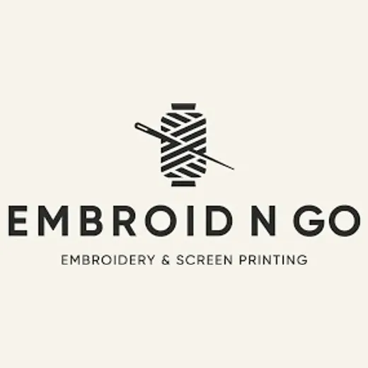 Embroid'n'Go brand logo for embroidngo.com