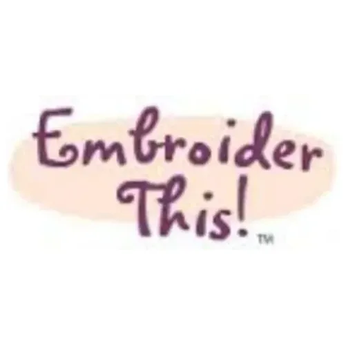 Embroider This! brand logo for embroiderthis.com