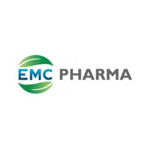 EMC Pharma brand logo for emcpharma.com