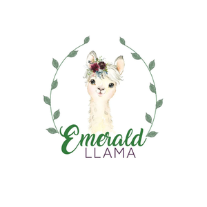 Emerald Llama brand logo for emeraldllama.com