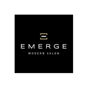 Emerge Modern Salon brand logo for emergemodernsalon.com