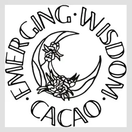 Emerging Wisdom Cacao brand logo for emergingwisdomcacao.com