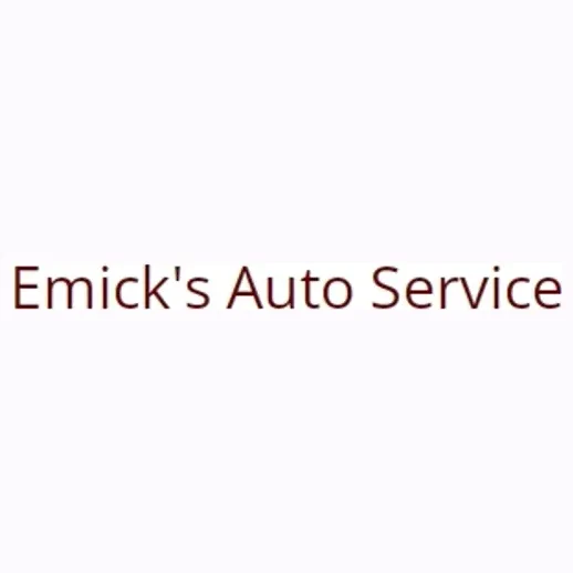 Emick's Auto brand logo for emicksauto.com