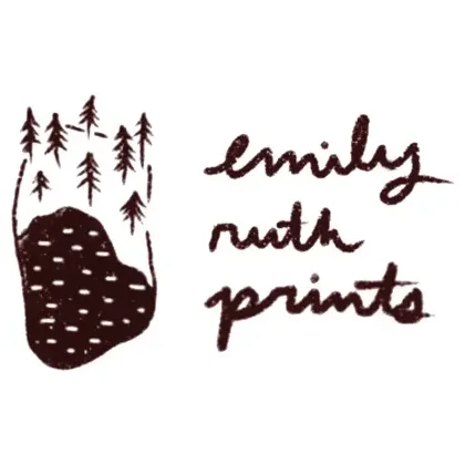 Emily Ruth Prints brand logo for emilyruthprints.com