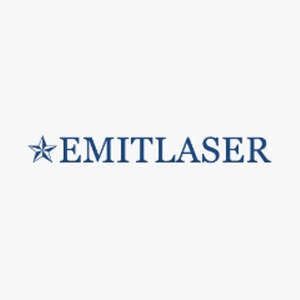 Emit Laser brand logo for emitlaser.com