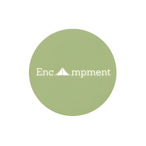 Encampment brand logo for encampment.com.au