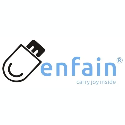 Enfain brand logo for enfain.com