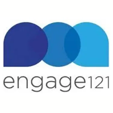Engage121 brand logo for engage121.com