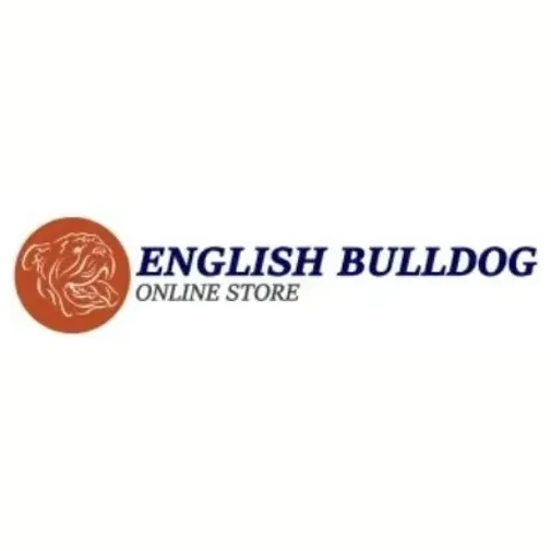 English Bulldog Breed Store brand logo for english-bulldog-dog-breed-store.com