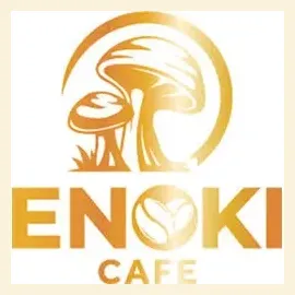 Enoki Cafe brand logo for enokicafe.com