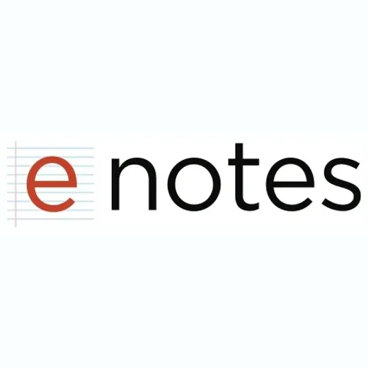 eNotes brand logo for enotes.com