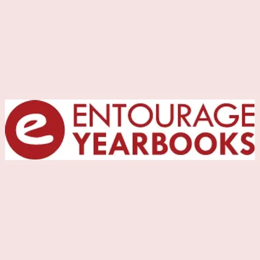 Entourage Yearbooks brand logo for entourageyearbooks.com