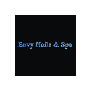 Envy Nails & Spa brand logo for envynailsandspasandiego.com