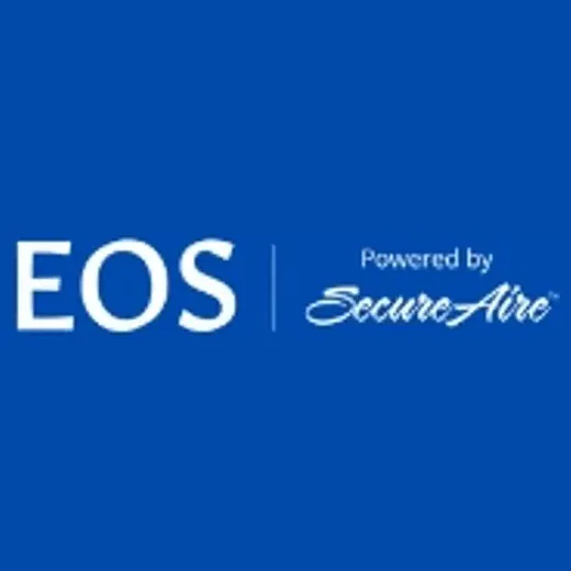 EOS Secure Aire brand logo for eossecureaire.com