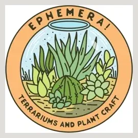 Ephemera Terrariums brand logo for ephemeraterrariums.com