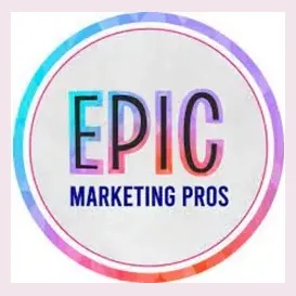 Epic Marketing Pros brand logo for epicmarketingpros.com