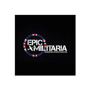Epic Militaria brand logo for epicmilitaria.com