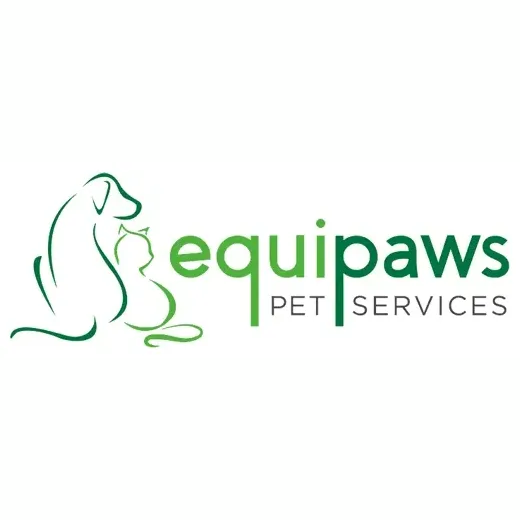 Equipaws Pet Services brand logo for equipawspetservices.com