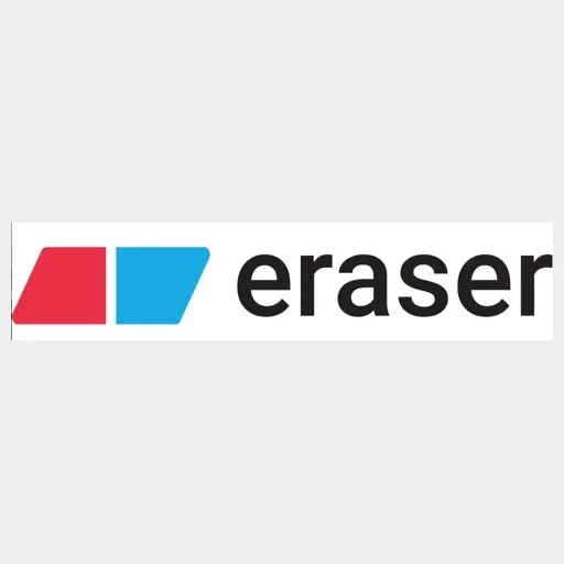 Eraser brand logo for eraser.io