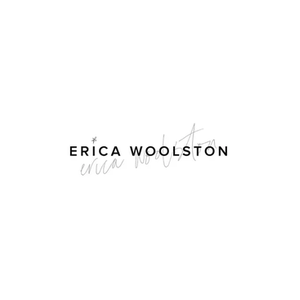 Erica Woolston brand logo for ericawoolston.com