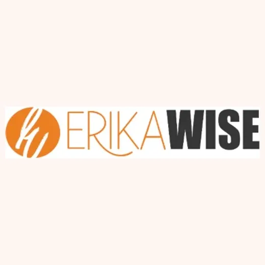 Erika Wise brand logo for erikawise.com