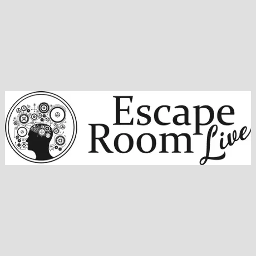 Escape Room Live brand logo for escaperoomlive.com