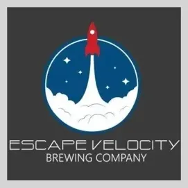 Escape Velocity Brewing brand logo for escapevelocitybrewing.com