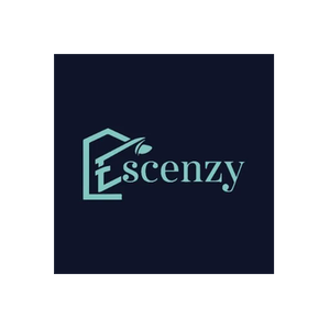 Escenzy brand logo for escenzy.com