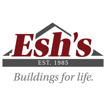 ESH's Utility Buildings brand logo for eshutilitybuildings.com