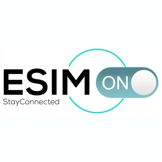 esim-on brand logo for esim-on.com