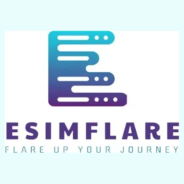 eSimflare brand logo for esimflare.com
