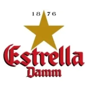 Estrella Damm brand logo for estrelladamm.com