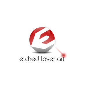 Etched Laser Art brand logo for etchedlaserart.com
