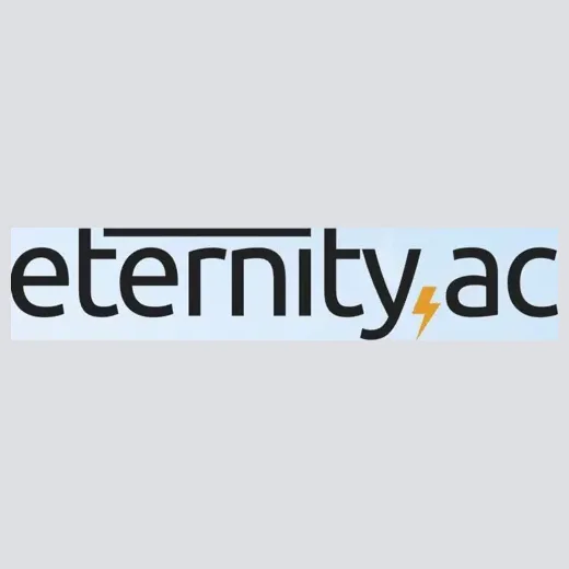 Eternity brand logo for eternity.ac