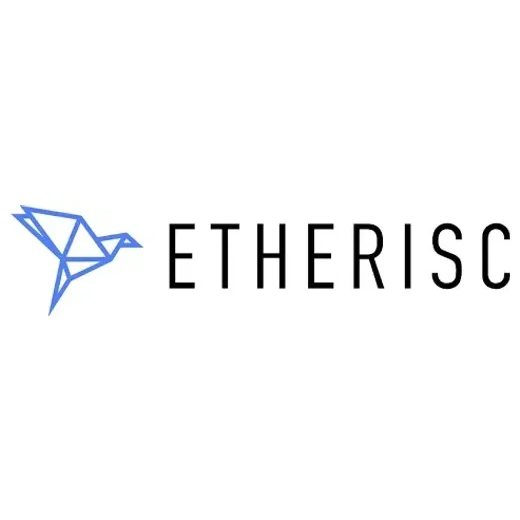 Etherisc brand logo for etherisc.com