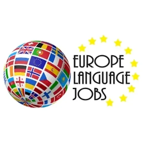 Europe Language Jobs brand logo for europelanguagejobs.com