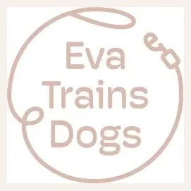 Eva Trains Dogs brand logo for evatrainsdogs.com